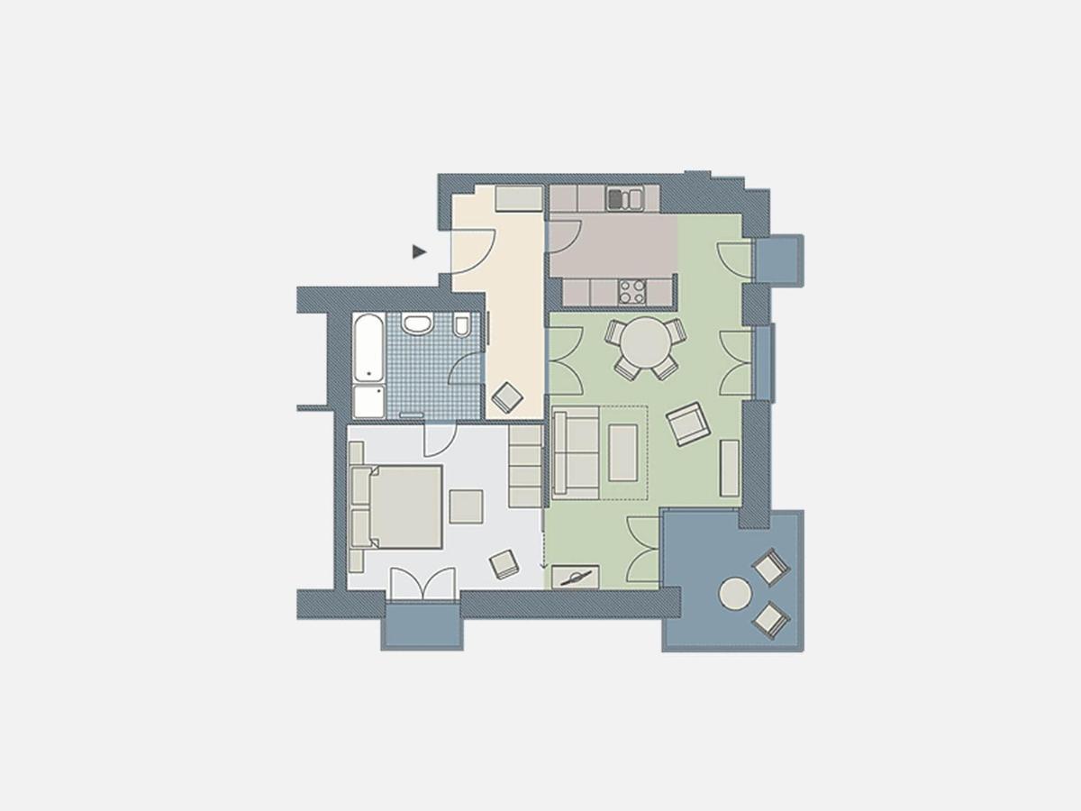 Kaiservillen Heringsdorf - Ferienwohnung Mit 1 Schlafzimmer Und Balkon D211 Exterior foto